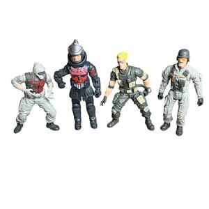 Lot of Random 4 Pcs4" Lanard The Corps Universe Special‎ Forces Soldier Various